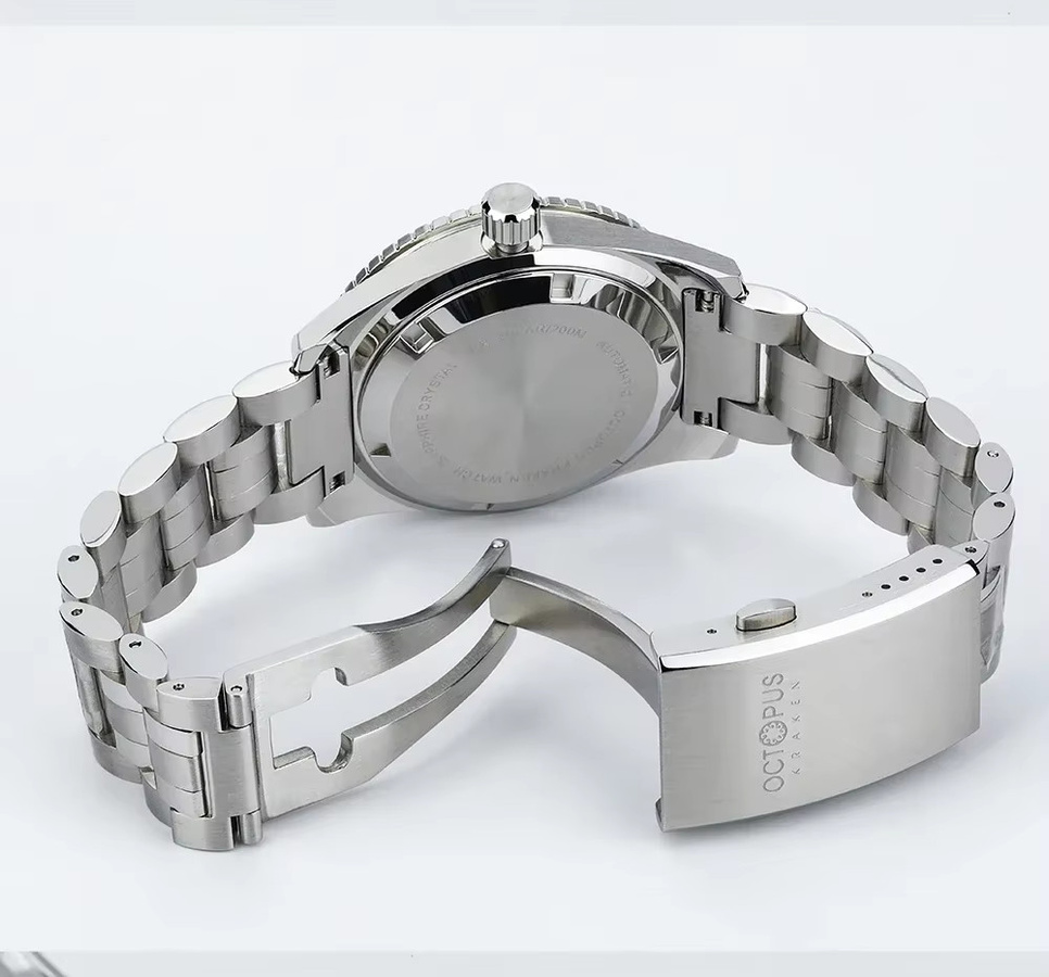 Octopus Armbanduhr, Automatik, Edelstahl, Saphirglas, 39 mm, Herren - Bild 4