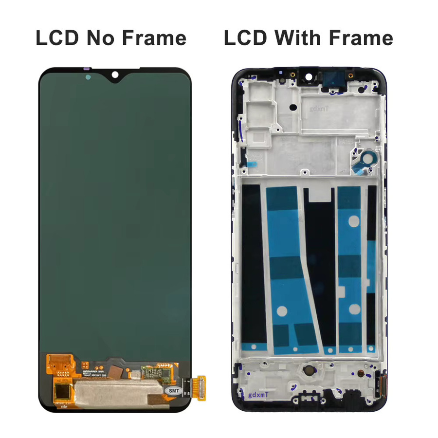 OPPO Reno3 CPH2043 LCD Display mit Rahmen und Digital Touch Screen Assembly in Schwarz für Oppo A91 CPH2001 CPH2021 - Bild 3