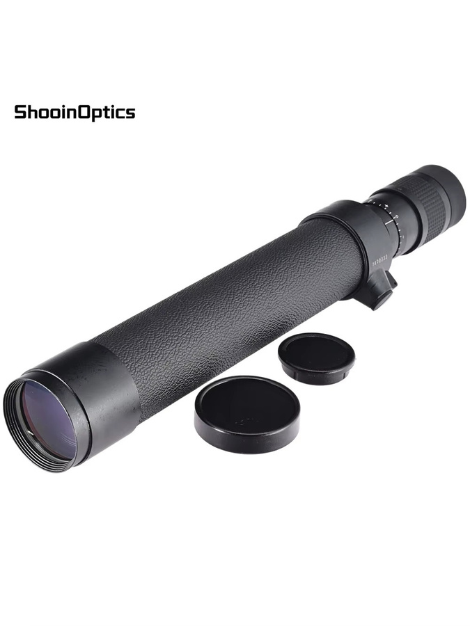 Shooin Monokular-Teleskop mit 8-24x40 Zoom und einziehbarem Metallgehäuse in Camouflage und Schwarz - Bild 3