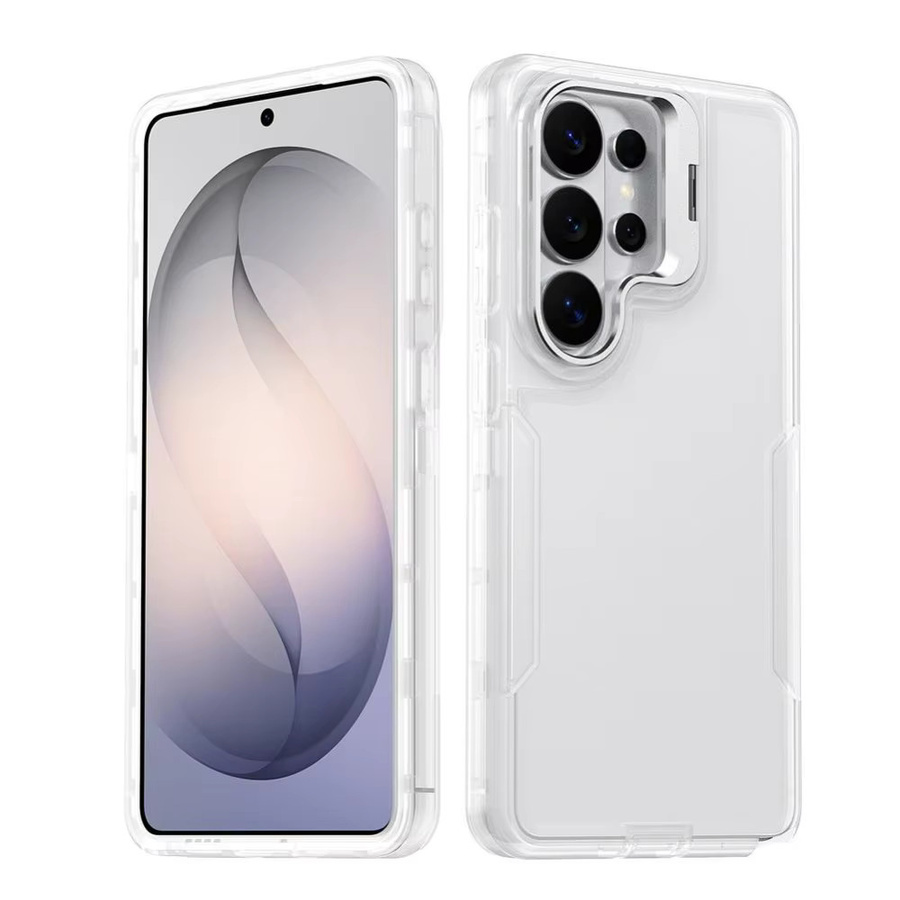 Robuste Schutzhülle mit Legierungs-Linsenständer für Samsung Galaxy A07 A06 A17 A16 A26 A37 A36 A56 A57 4G 5G in Schwarz - Bild 5