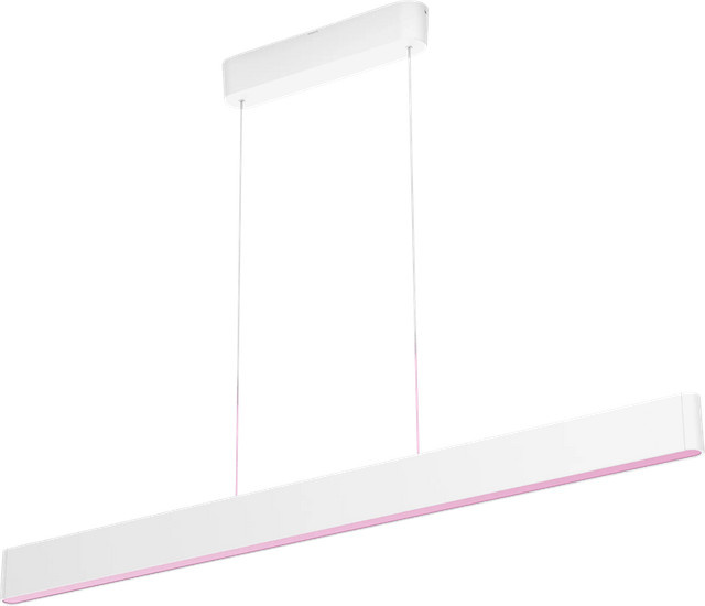 Philips Hue Ensis LED Hängeleuchte White & Colour in Weiß mit Bluetooth und RGBW-Funktion - Bild 1