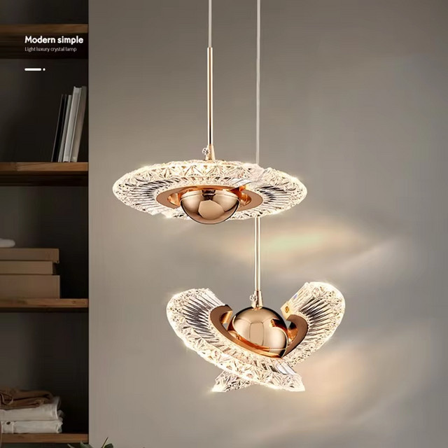 Nordic LED Pendelleuchte lyfs rotierbare Deckenlampe für Schlafzimmer und Innenräume - Bild 1