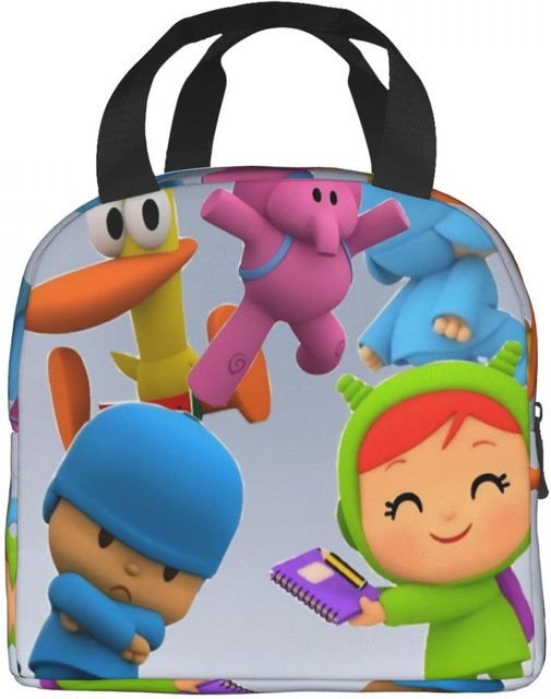 Fancy Style Studio Pocoyo Cartoon Thermische Isolierte Lunchtasche in Mehrfarbig - Bild 1