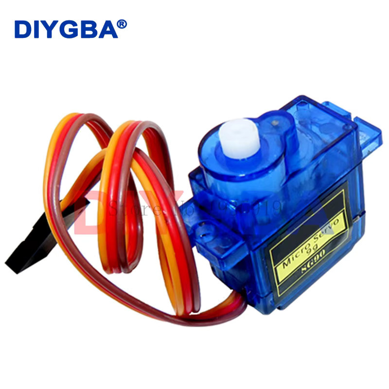 DNIGEF Servos 9g SG90 MG90S für RC Flugzeuge und Modellbau in Blau - Bild 2