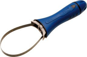 BGS Ölfilter-Bandschlüssel 8537 aus Stahl in Blau, Durchmesser: 65 - 105 mm - Bild 1