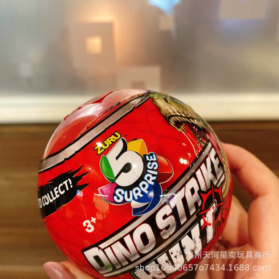 Zuru 5 Surprise Dino Strike Mystery Egg, Blind Box, Dinosaurier, ab 3 Jahren - Bild 2