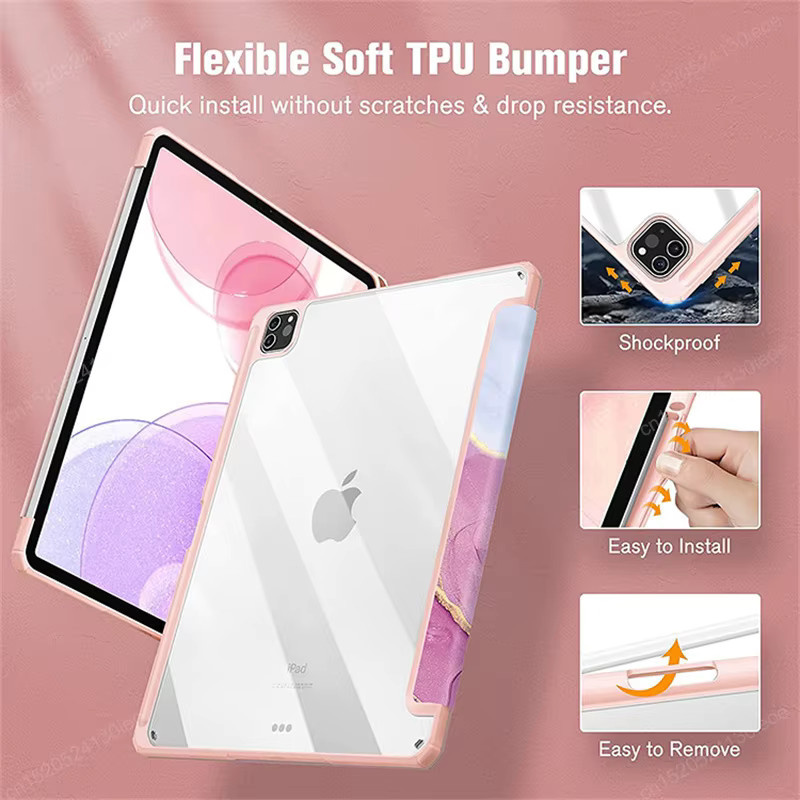 Schutzhülle für Apple iPad in Grün, passend für iPad Air 11 2025, iPad Pro 11 und verschiedene iPad Modelle wie 10,9 Zoll, 10,2 Zoll und 9,7 Zoll - Bild 2