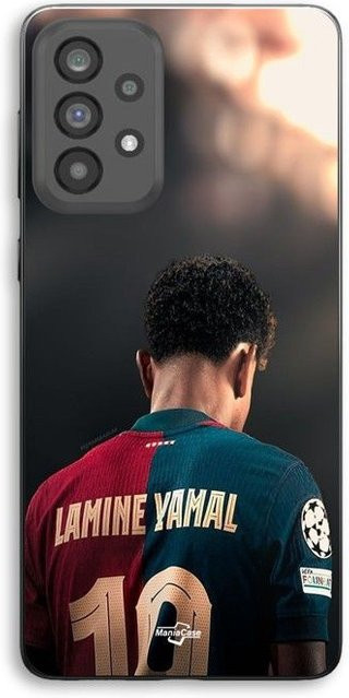 Maniacase Handyhülle für Samsung Galaxy A53 mit Lamine Yamal FC Barcelona Design in Schwarz und Multicolour - Bild 1