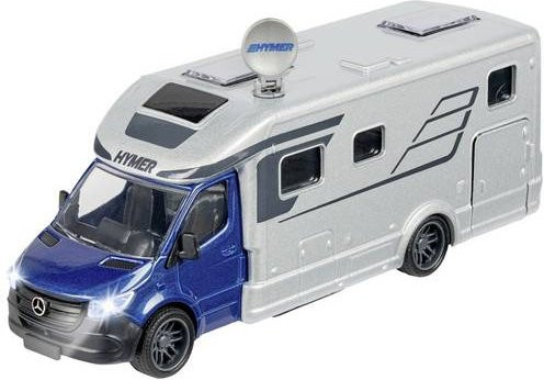 Majorette Hymer B-Class Camper Modellauto aus Metall und Kunststoff in Bunt/Mehrfarbig