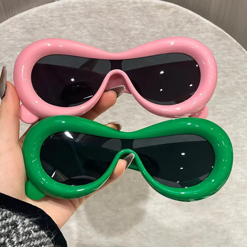 Sonnenbrille, Vollrand, oval, Kunststoff, Unisex - Bild 2