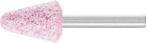 PFERD TOOLS STEEL EDGE Schleifstift Form A 5 für Stahl und Stahlguss, Schaft-Ø: 6,3 mm, Durchmesser: 19 x 29 mm, Farbe: Pink - Bild 1