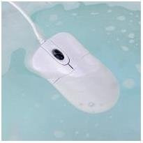 SEAL SHIELD Silver Storm USB-Maus in Weiß - Bild 1
