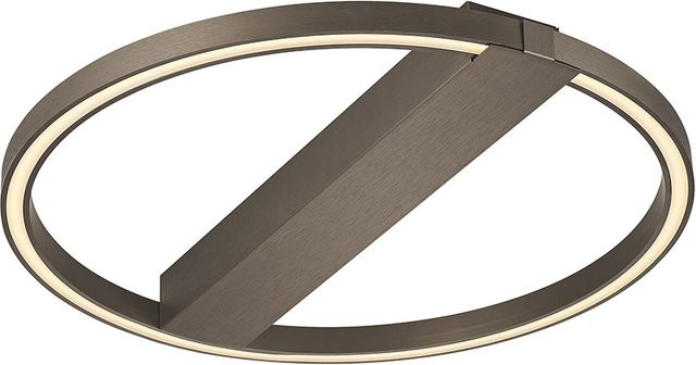 Bankamp Line 7799 LED-Deckenleuchte in Bronze eloxiert mit dim2warm Funktion und Casambi Steuerung - Bild 1