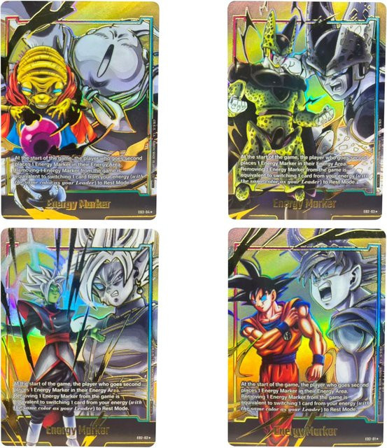 Bandai Dragon Ball Son Goku Beerus Energiemarkierungskarte, Sammelkarten - Bild 1