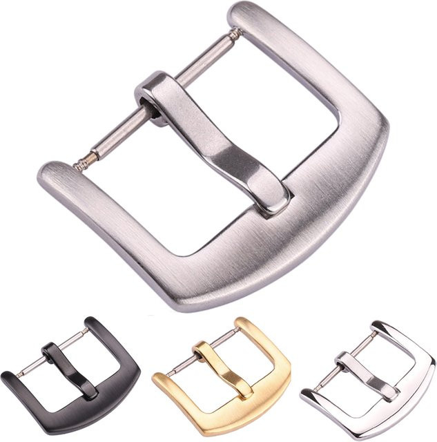 DUTRIEUX Uhrenarmband-Schnallen, Edelstahl, Silber, Herren - Bild 1