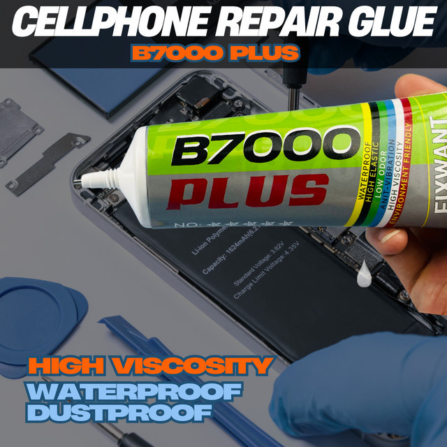 FIXWANT B7000 PLUS Universalkleber Transparent für Glas und Kunststoff zur Telefonreparatur und DIY-Projekten - Bild 1
