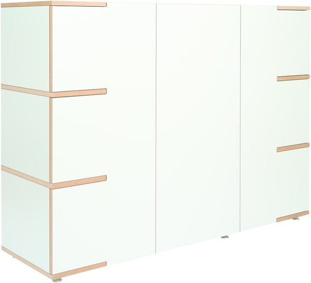 Tojo Sideboard Stau in Weiß matt - Bild 1