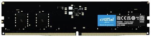 Crucial DDR5 PC-Arbeitsspeicher Modul CT8G56C46U5, 8GB, 5600MHz, 288pin DIMM, CL46, Schwarz - Bild 1