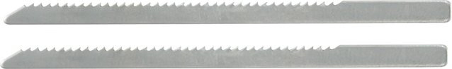 Proxxon Stichsägeblätter HSS für Metall und Kunststoff, Zahnteilung 1,06 mm, 2 Stück, Silber - Bild 1