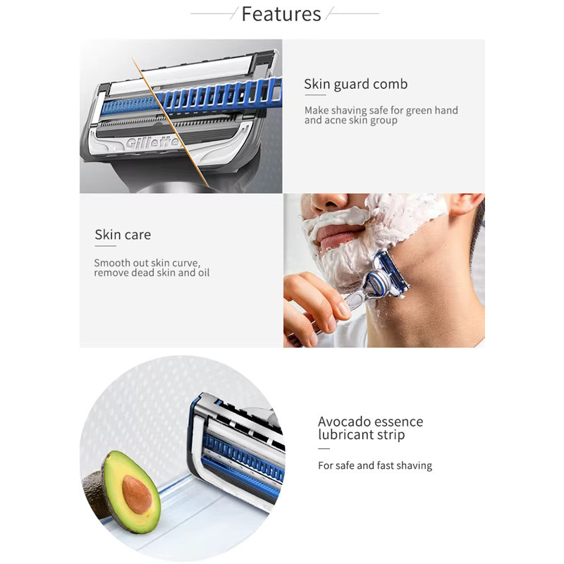 Gillette Skin Guard Rasierköpfe für empfindliche Haut - Bild 2