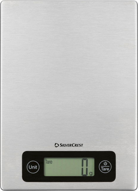 SILVERCREST Küchenwaage in Silber - Bild 1