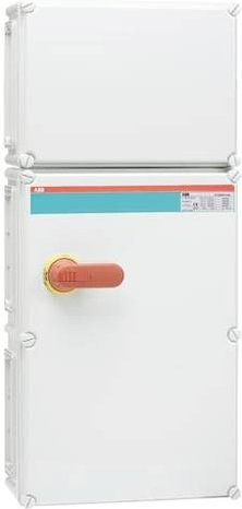 ABB OT400DFCC3A Sicherheitsschalter 400A 1000V in Rot und Weiß aus Kunststoff - Bild 1