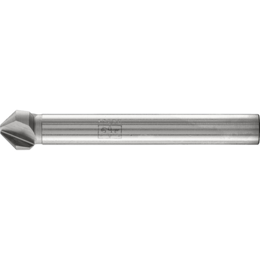 PFERD Kegelsenker und Entgratsenker HSSE-Co5 Ø 8 mm mit 6 mm Schaft Durchmesser, 90° Winkel, DIN 335 C, Silber - Bild 2