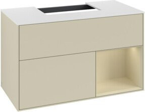 V&B Waschtischunterschrank Finion 100 in Lackausführung, Breite: 100 cm, Höhe: 50,1 cm, Tiefe: 50,1 cm - Bild 1
