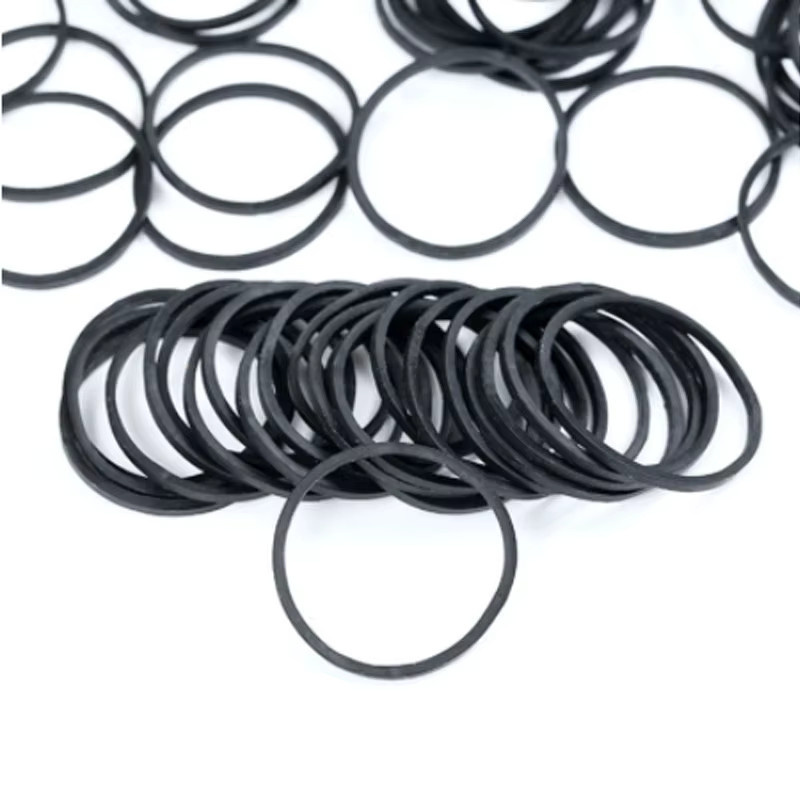 Schwarze elastische Gummibänder aus Gummi für Büro, Schule und Zuhause (100–500 Stück) - Bild 3