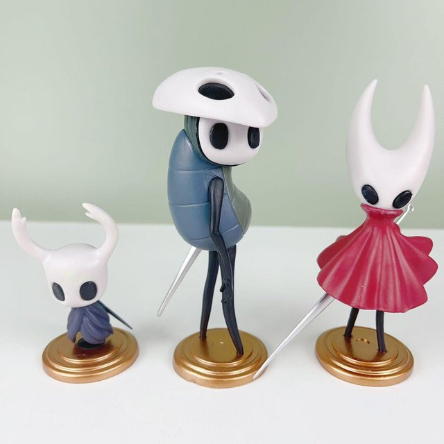 Fashnics Hollow Knight Actionfigur 3-teiliges Set schwarz - Bild 1