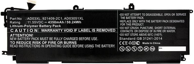 CoreParts MBXHP-BA0212 Notebook-Ersatzakku Li-Ion in Schwarz - Bild 1