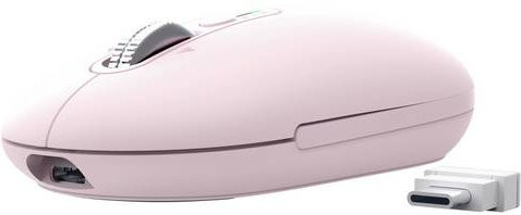 Trust Seron Maus kabellos optisch in Pink mit Bluetooth und USB-C/USB-A Anschluss - Bild 1