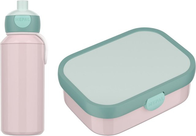 Mepal Lunchset Campus Switch 2-teilig mit Trenndächchen in Pink - Bild 1