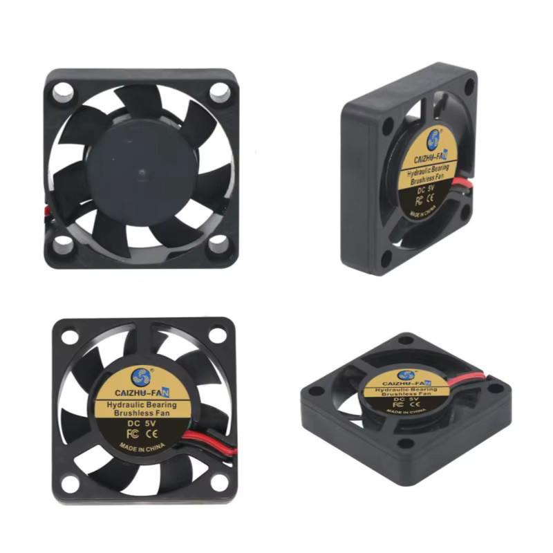 SENKAYS Lüfter Schwarz B/T/H: 30 x 30 x 7 mm DC 5V 12V 24V für 3D-Drucker und Grafikkarten 2-Draht-Ausführung - Bild 2