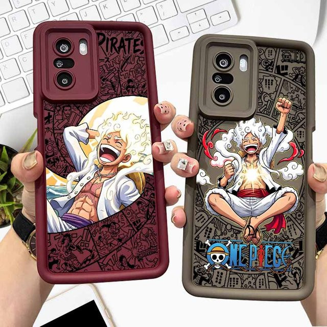 One Piece Gear 5 Handyhülle mit Lanyard für Samsung Galaxy S26 S25 S24 S23 S22 S21 S20 FE Ultra Plus, Mehrfarbig - Bild 1