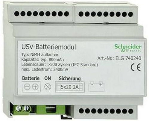 Schneider Electric Batteriemodul in Weiß - Bild 1