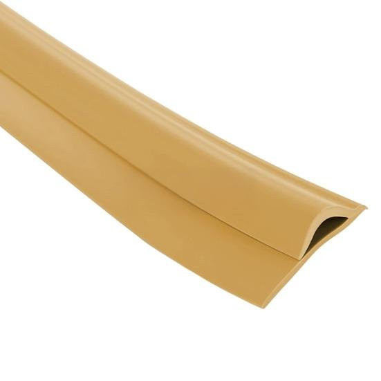 3M Teppichkantenband selbstklebend aus PVC in Hellbraun, wasserdichtes Bodenübergangsprofil zur Kantenabdichtung - Bild 1