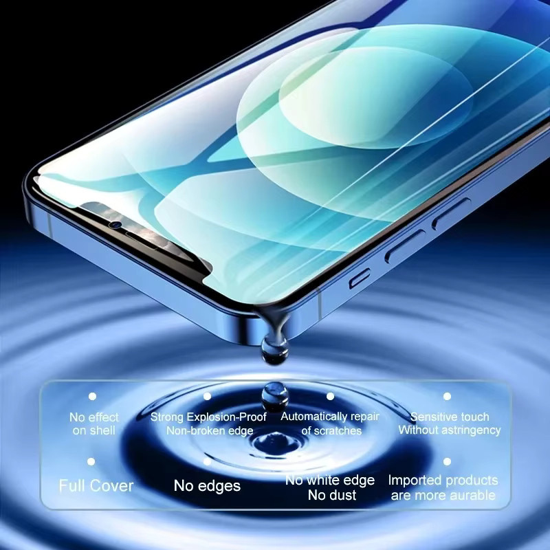 3 Stück transparente Hydrogelfolie Displayschutzfolie für Apple iPhone 6 7 8 Plus und SE 2020 2022 - Bild 4