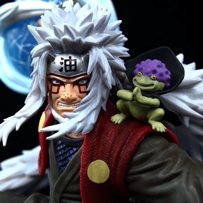 Bandai Naruto Anime Figur Jiraiya PVC Modell Statue zur Desktop Dekoration, Höhe: 39 cm - Bild 3
