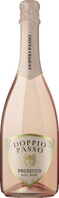 Doppio Passo Prosecco Rose, Glera, 2024, Extra Dry, Venetien, 0,75 l - Bild 1