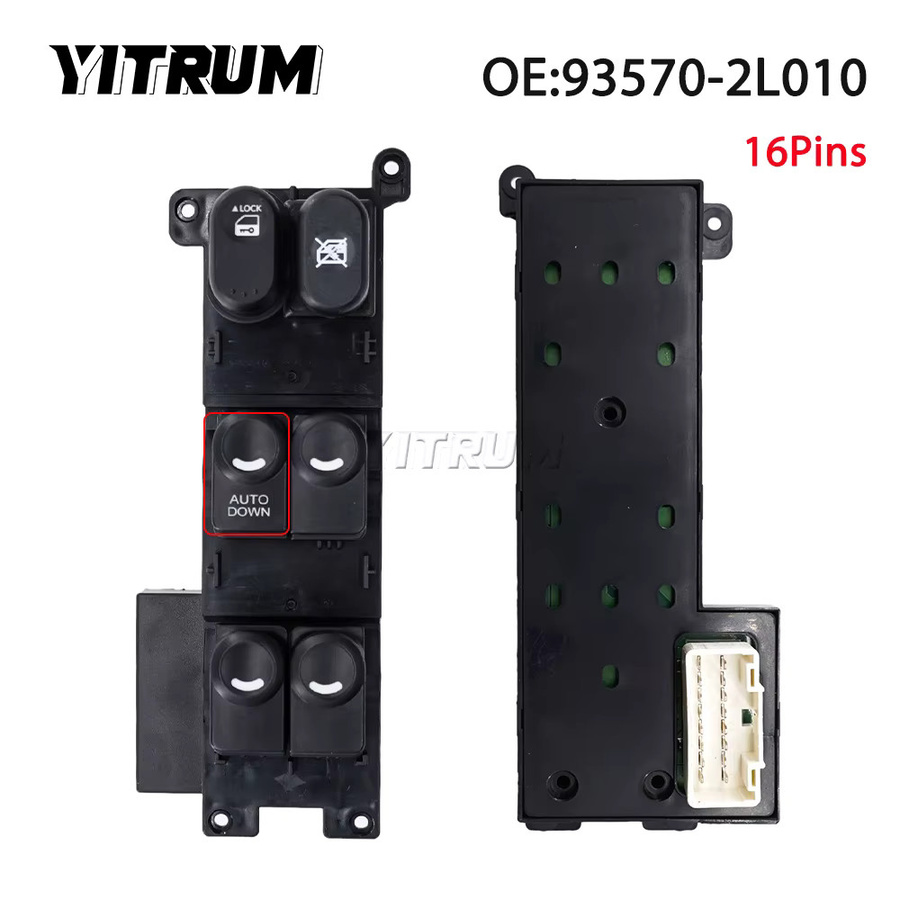 YITRUM LHD Fensterheberschalter in Schwarz für Hyundai i30 und i30cw - Bild 3