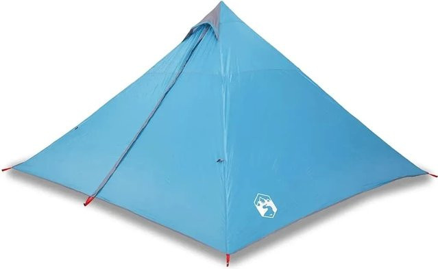 Furnicato Familienzelt Tipi Blau H x B x T: 178 x 427 x 411 cm - Bild 1