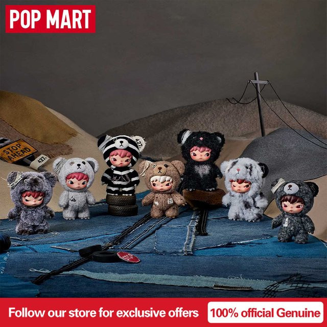 POP MART Hirono Road Journal Serie, Plüsch Puppe Anhänger, Bunt - Bild 1