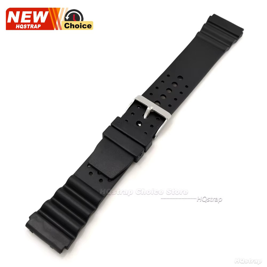 HQstrap Uhrenarmband Silikon, Schwarz, Herren und Damen - Bild 4