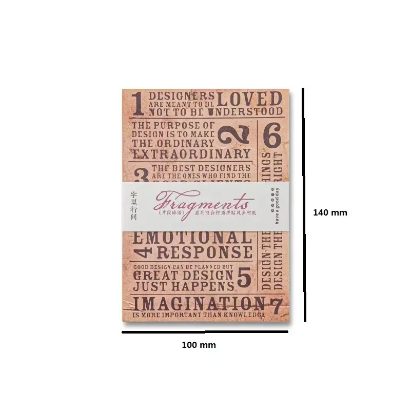 30 Stück Retro Papier Aufkleber im Vintage Stil für Scrapbooking und Planer, B: 12 cm, H: 9 cm - Bild 3
