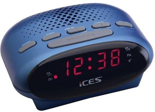 Radiowecker Lenco ICR-210 in Blau und Schwarz - Bild 1