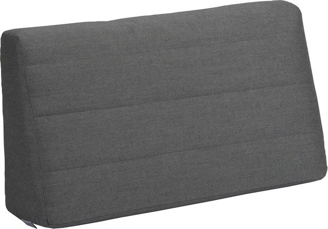Stern NEW HOLLY DINING Keilrückenkissen in Seidengrau mit abnehmbarem Bezug aus 100% Polyacryl und schnell trocknendem Schaumstoff - Bild 1