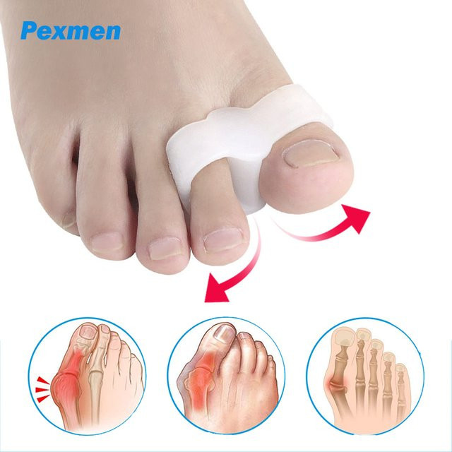 Pexmen Bunion Corrector Zehenabscheider, 2 Stück - Bild 1