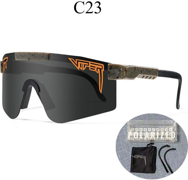 SportSurge Sportsonnenbrille, Vollrand, Wrap, Kunststoff, Polarisiert - Bild 1