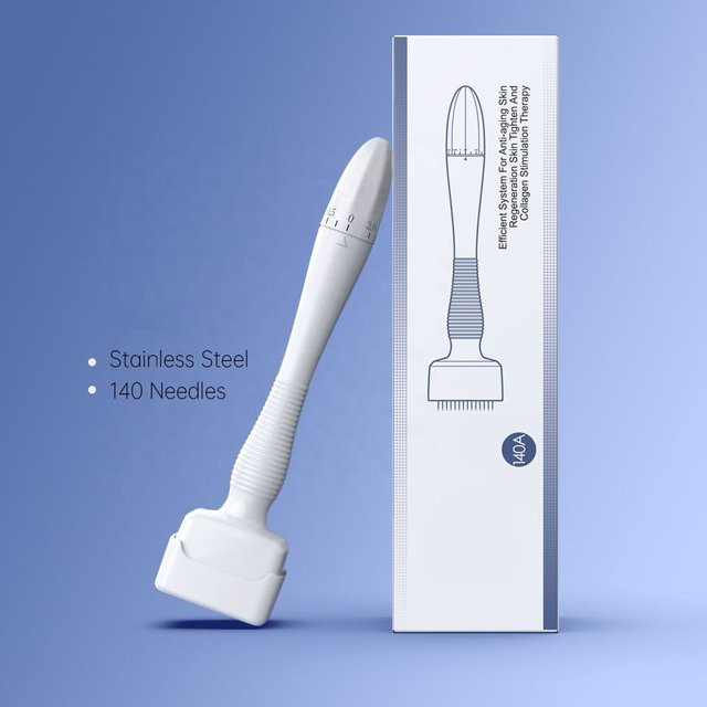 Buiti Dermastamp Hautpflegegerät, 140 Mikronadeln 0,2mm, Unisex - Bild 1